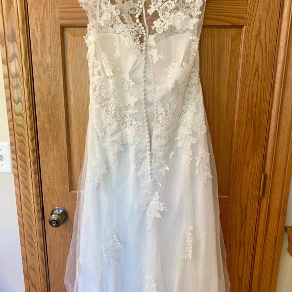 Sincerity Wedding Dress Tea Length - Picture 2 of 4